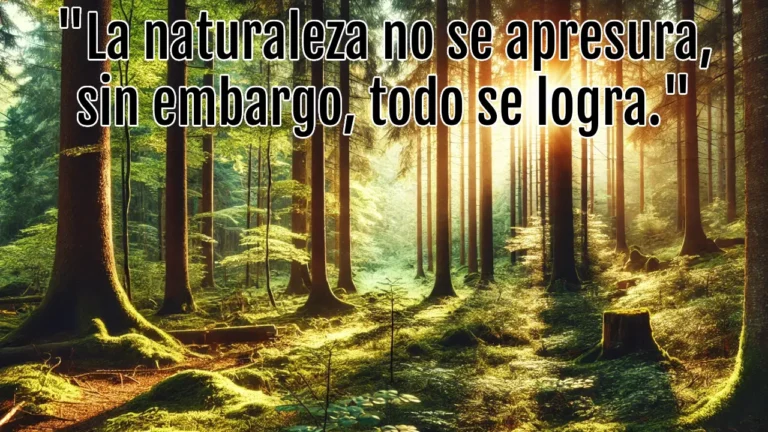 frases naturaleza